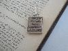 Poetry is what gets lost in translation Scrabble Tile Pendant Necklace